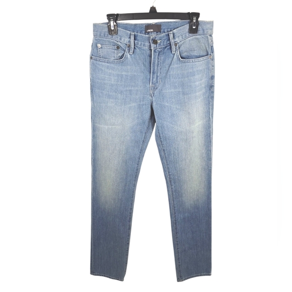 {Vince} Men's VM. 212 Slim Jeans - Size 30 In Rosebowl Wash - Picture 1 of 13